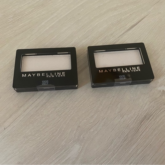 Set Of Two (2) Maybelline New York Expert Wear Eyeshadow, 100S Vanilla, 0.08 oz. - Picture 1 of 4